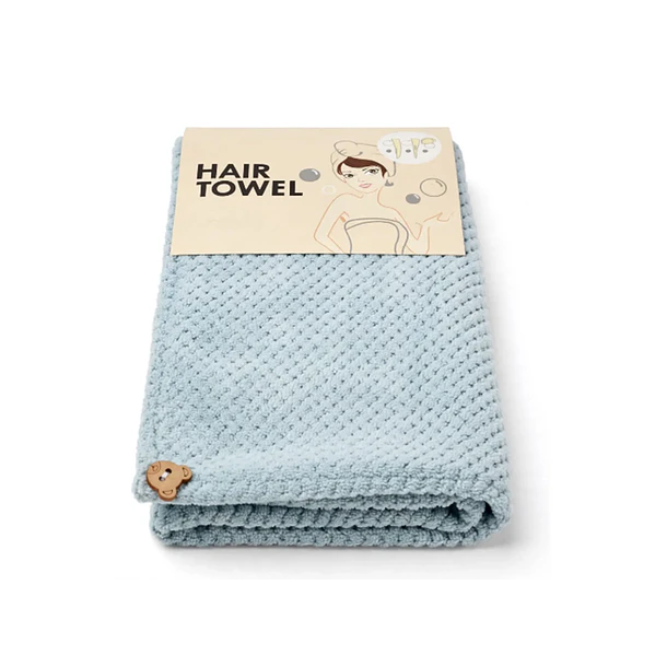 Toalla Turbante Para Secar Pelo Y Cabello 4
