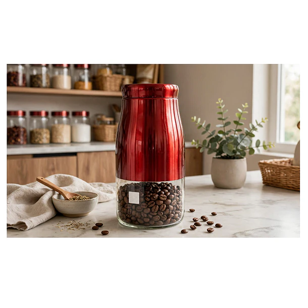 Contenedor Para Alimentos De Vidrio. 4