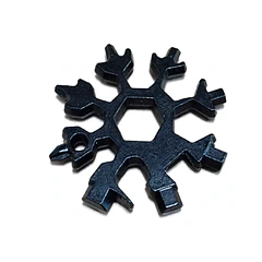 Multiherramienta Compacta Con Forma De Copo De Nieve 18 En 1