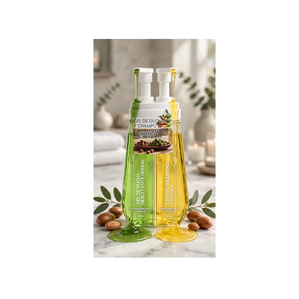 Luckylily Kit Gel De Ducha Y Champú 2