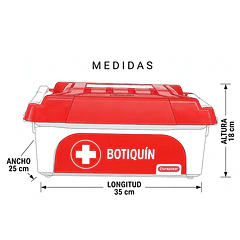 Caja Para Botiquín Portátil 