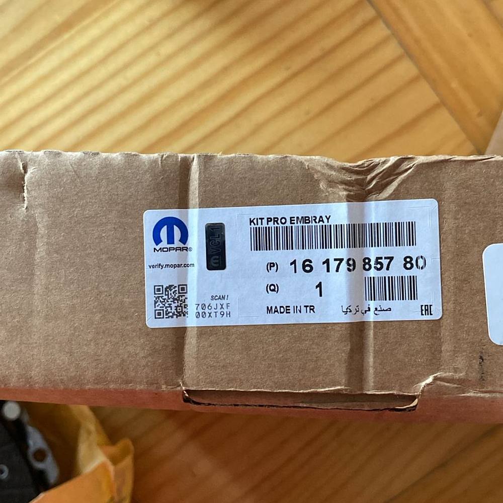 KIT EMBRAGUE  1.5 PRENSA DISCO Y VOLANTE BIMASA MOTOR HDi 