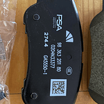 PASTILLAS DE FRENOS  1.5