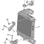 SOPORTE INTERCOOLER (SEGUN CHASIS O VIN)