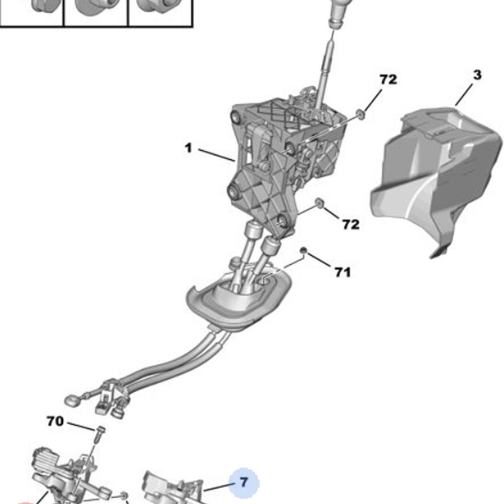 BASE PIOLAS CAJA CAMBIO 