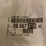 CONO TAPA DE LLANTA CITROEN