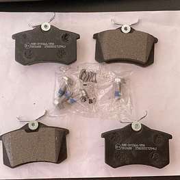 PASTILLAS DE FRENOS TRASERAS PEUGEOT 2008   (SEGÚN CHASIS O VIN)