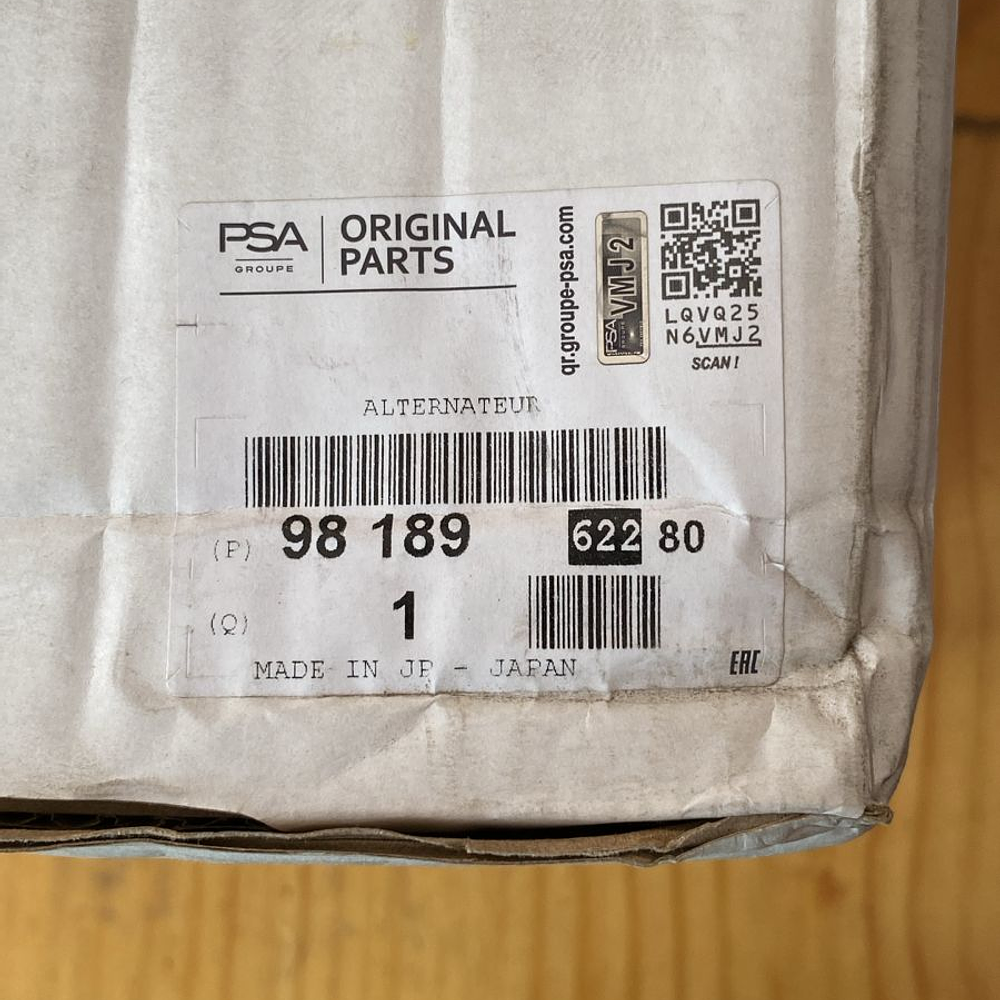 ALTERNADOR PEUGEOT BOXER