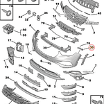 MENSULA OPEL GRANDLAND DERECHA