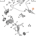 CILINDRO EMISOR PEUGEOT PARTNER - BERLINGO