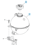 DEPOSITO RADIADOR OPEL INSIGNIA SIN TAPA