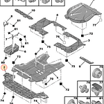 KIT GUARDAFANGO Y DEFLECTOR INFERIOR PEUGEOT 308