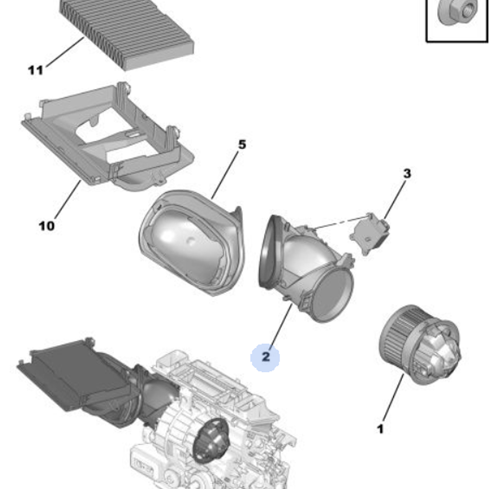 FILTRO POLEN PEUGEOT RCZ