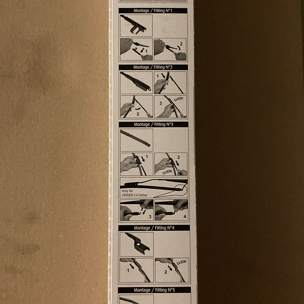 PLUMILLAS  PEUGEOT 3008 - 5008