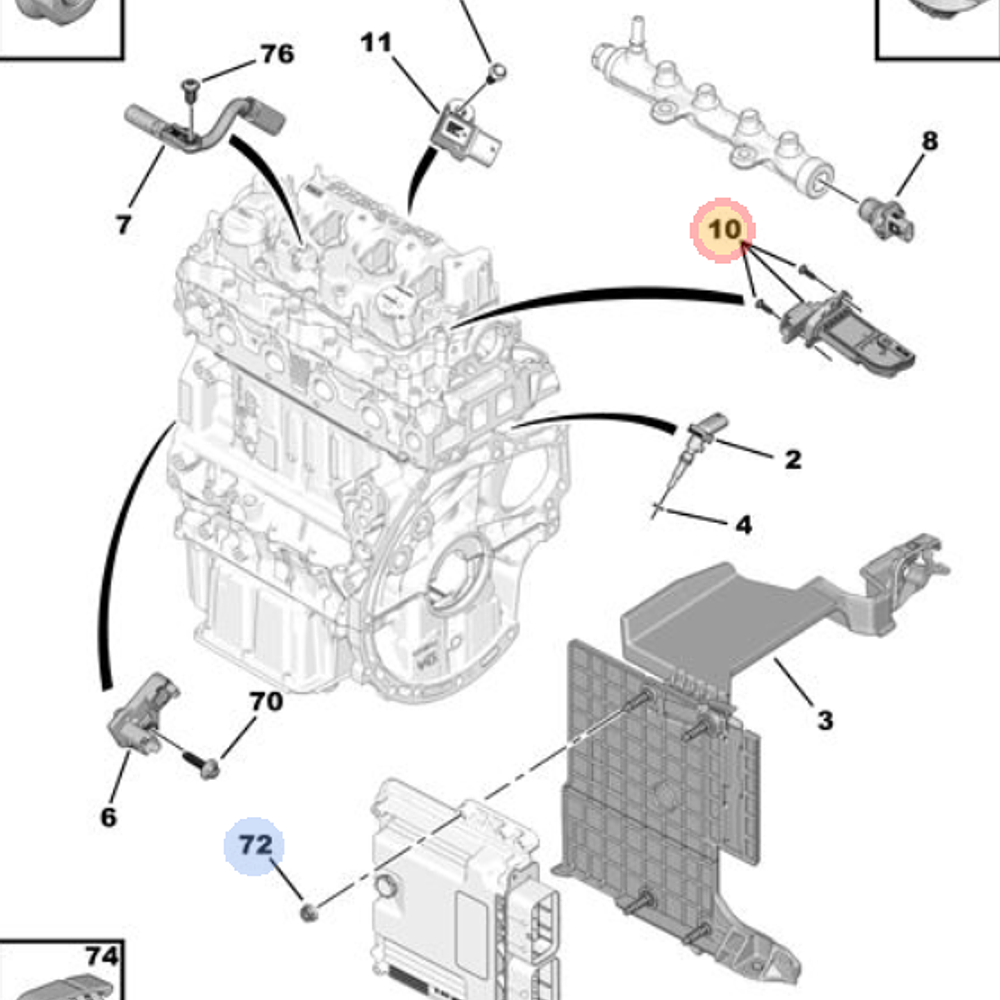 CAUDALIMETRO (SEGUN CHASIS O VIN)