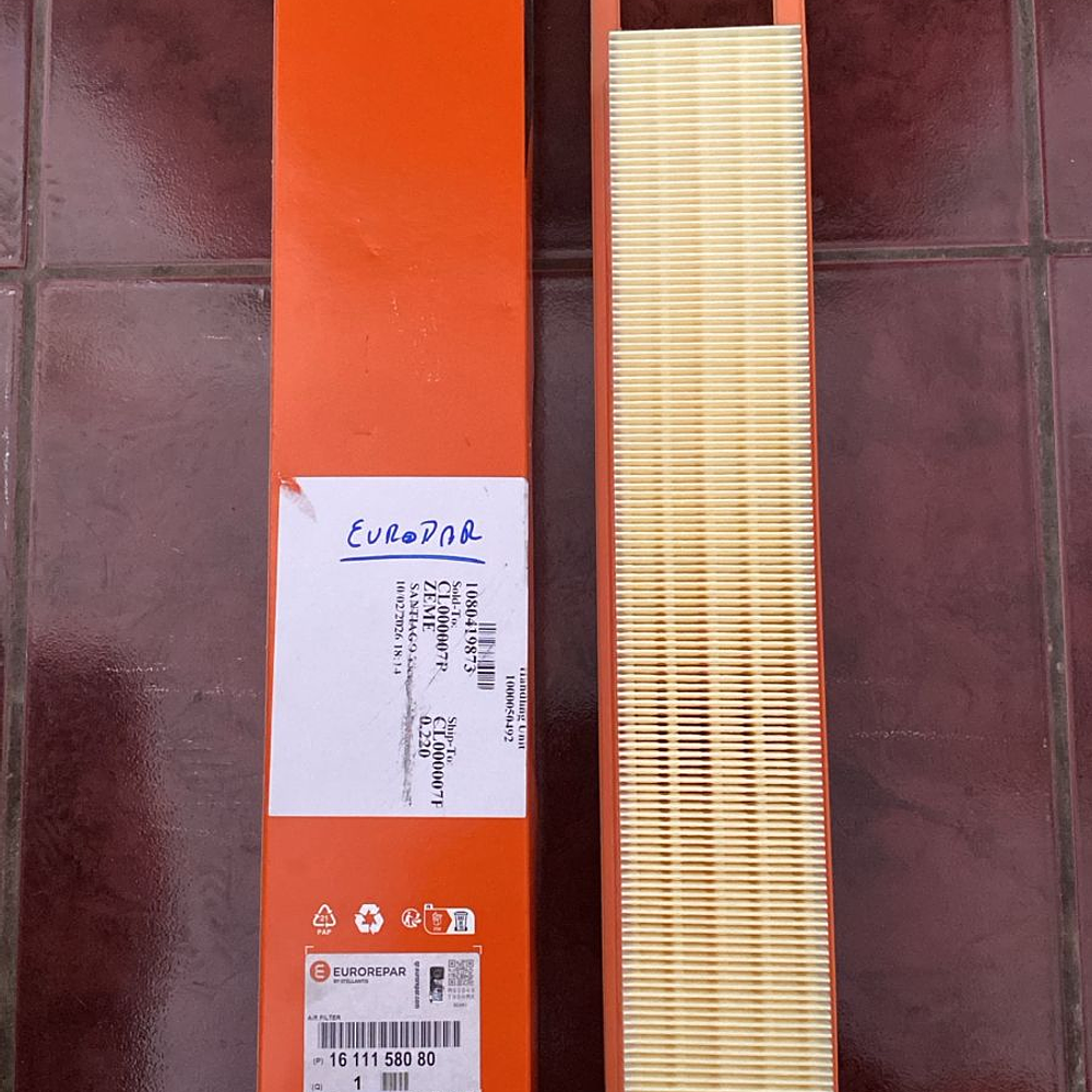 FILTRO DE AIRE (SEGUN CHASIS O VIN)