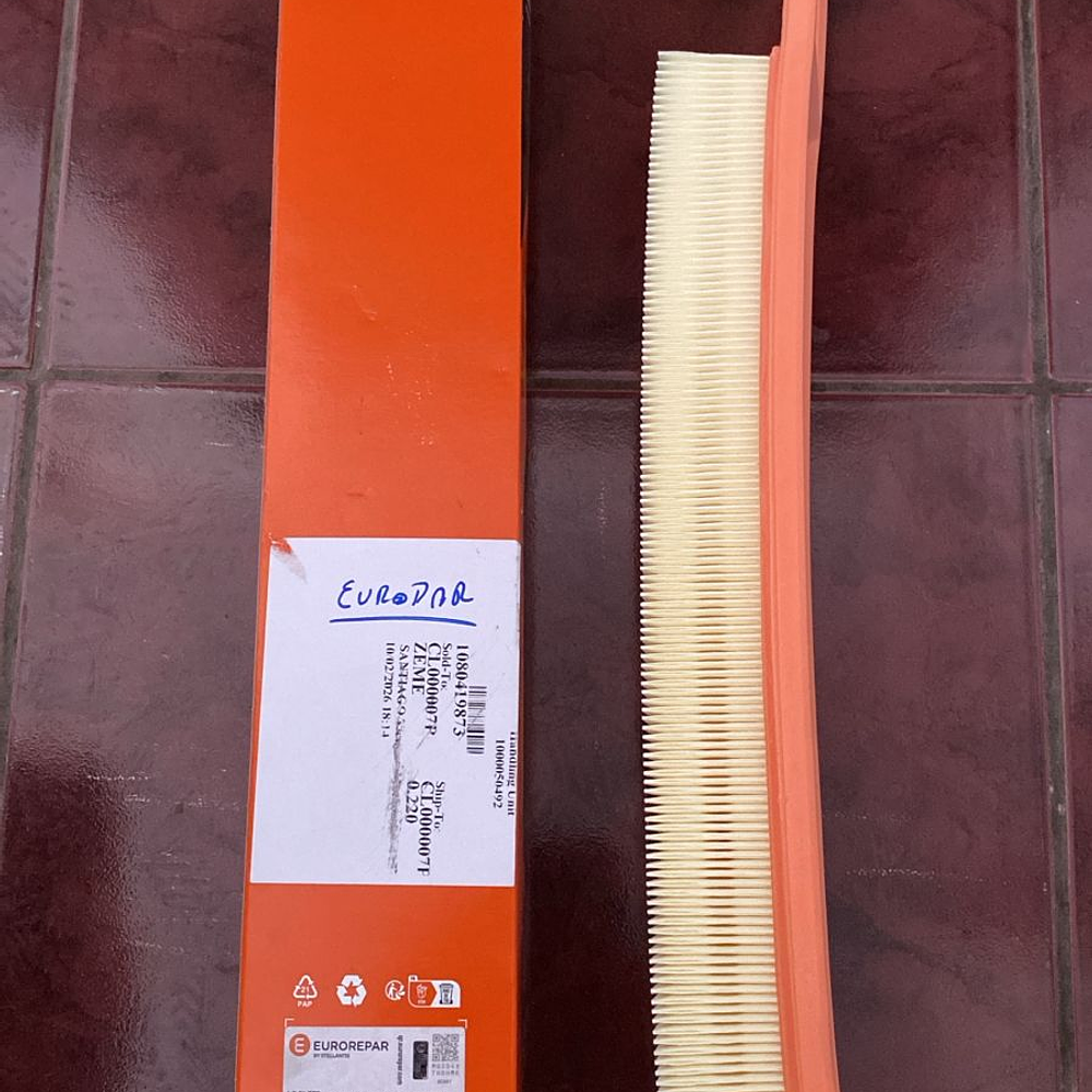 FILTRO DE AIRE (SEGUN CHASIS O VIN)