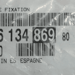 SEGURO DE MOLDURA (SEGUN CHASIS O VIN)