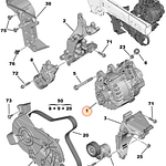 ALTERNADOR PEUGEOT 308 T9 HDi1.6 6 MARCHAS