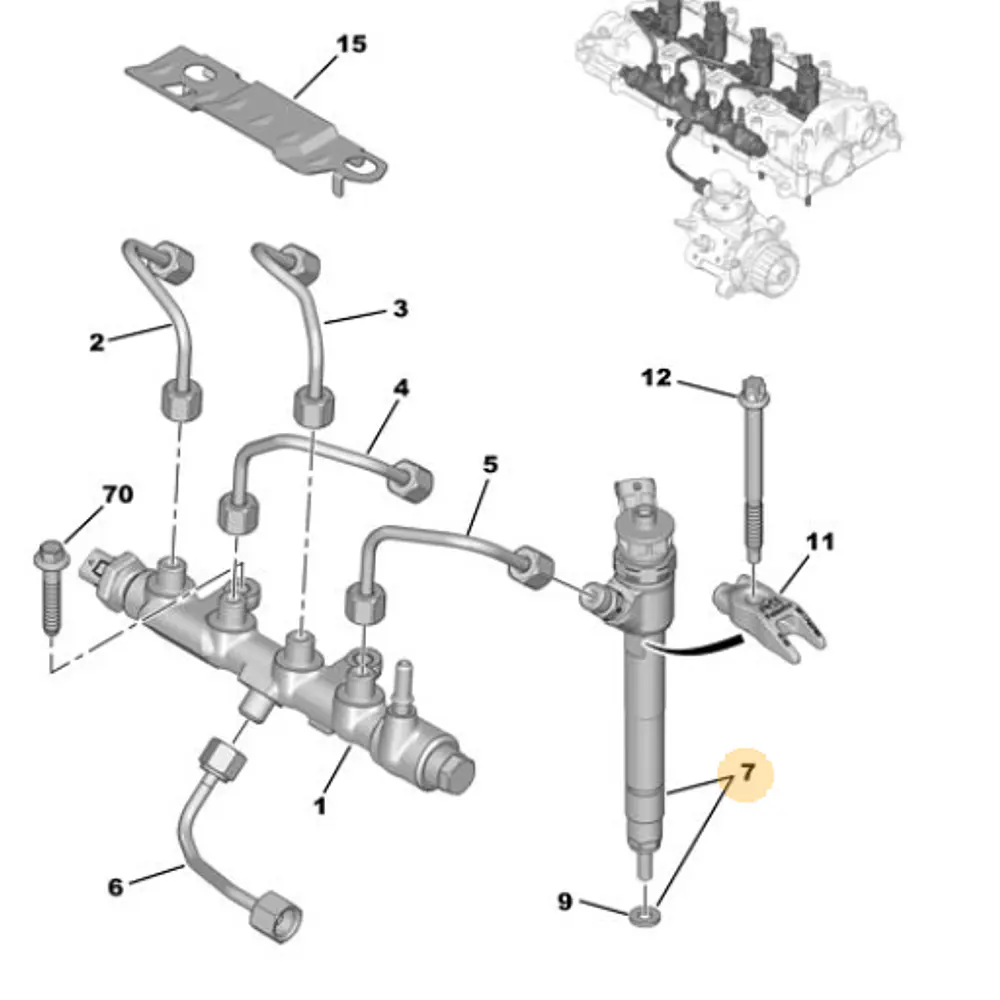 INYECTOR MOTOR HDi 1.5 