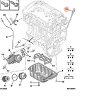 SENSOR NIVEL DE ACEITE (MOTOR EP6)