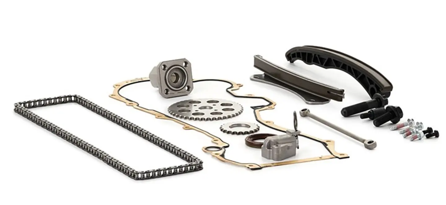 KIT DISTRIBUCION CADENA TENSORES PIÑONES Y GUIAS PARA CITROEN NEMO 1.3 2012-2023  Y PEUGEOT BIPPER 1.3 2013-2018 MOTOR F13DTES 1