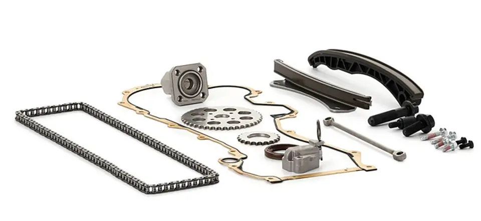 KIT DISTRIBUCION CADENA TENSORES PIÑONES Y GUIAS PARA CITROEN NEMO 1.3 2012-2023  Y PEUGEOT BIPPER 1.3 2013-2018 MOTOR F13DTES 1