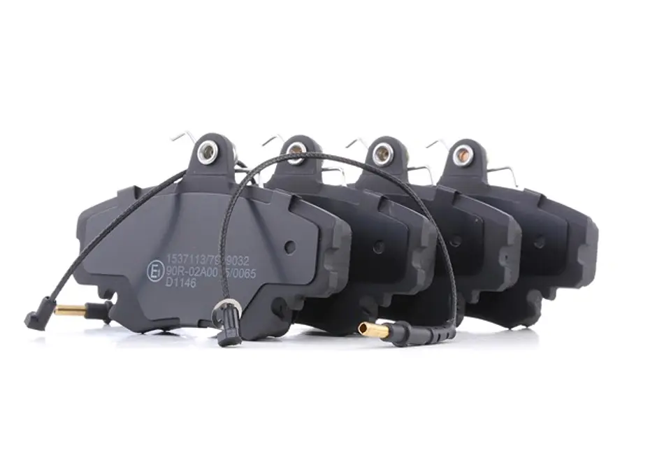 PASTILLAS DE FRENO DELANTERAS PARA CITROEN ZX, PEUGEOT 205, RENAULT ECLAIRE, 9, 9 GTS, 9 TL, 9TSE, CLIO I Y II, FUEGO, FUEGO GTA, FUEGO TS, FUEGO TURBO, FUEGO TX, LOGAN, MEGANE I , II Y RN, SYMBOL K4M 1
