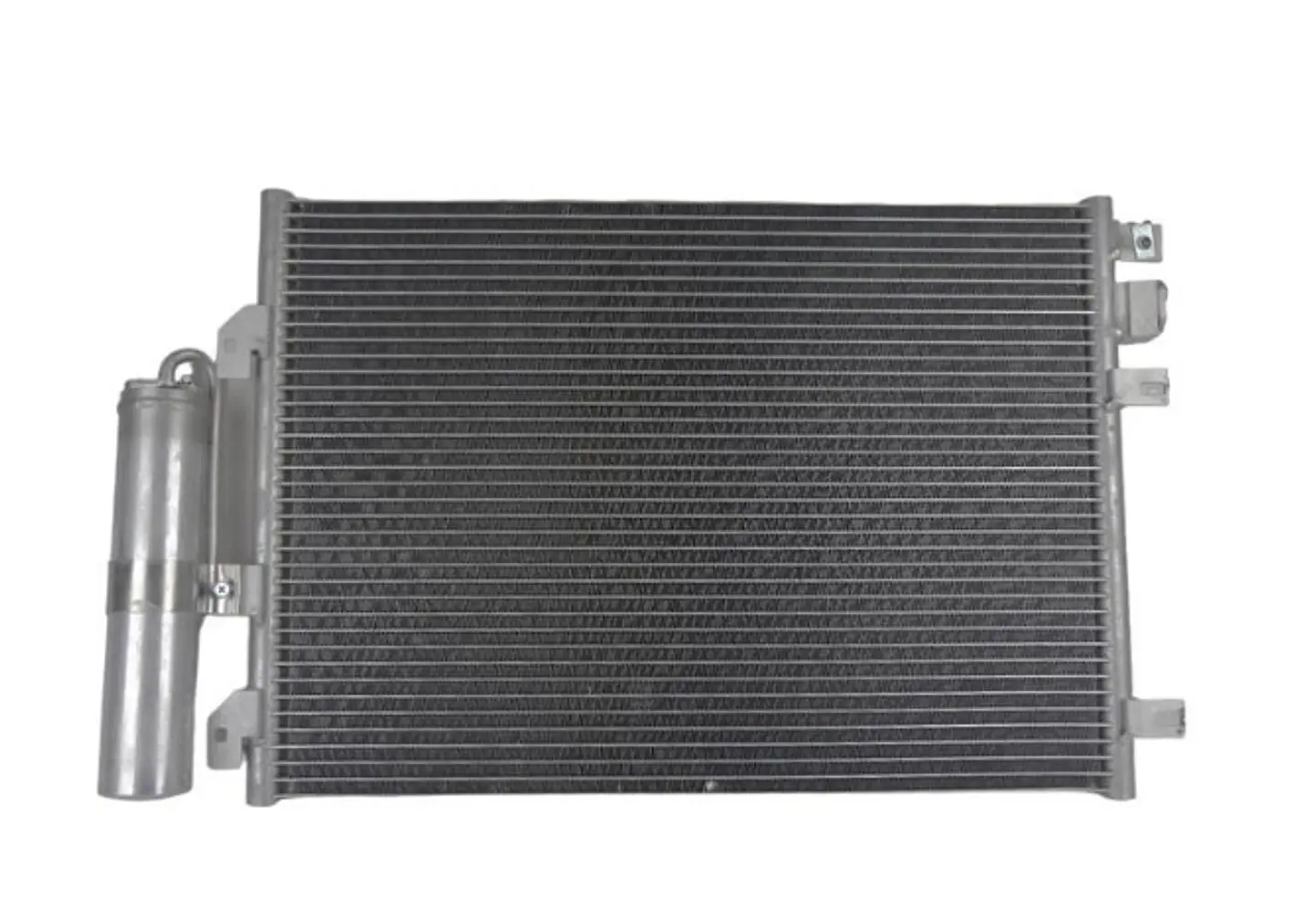 RADIADOR CONDENSADOR O DE AIRE ACONDICIONADO PARA RENAULT SYMBOL 1.6 MEC. 2001-2004 Y RENAULT CLIO 1.6 AUT. 97-2000 Y 1.6 MEC. 2003-2006 MOTOR K4M Y K7M 1