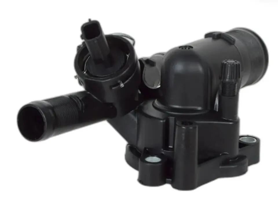 TERMOSTATO COMPLETO CON CUERPO Y TAPA PARA RENAULT ALASKAN Y MASTER MOTOR M9T 1