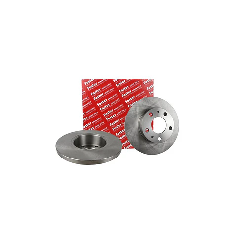 JUEGO 2 DISCO FRENO DELANTERO SOLIDO PARA PEUGEOT BOXER