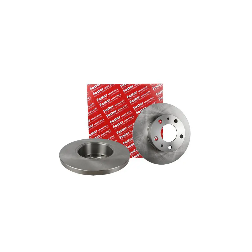 JUEGO 2 DISCO FRENO DELANTERO SOLIDO PARA PEUGEOT BOXER 1