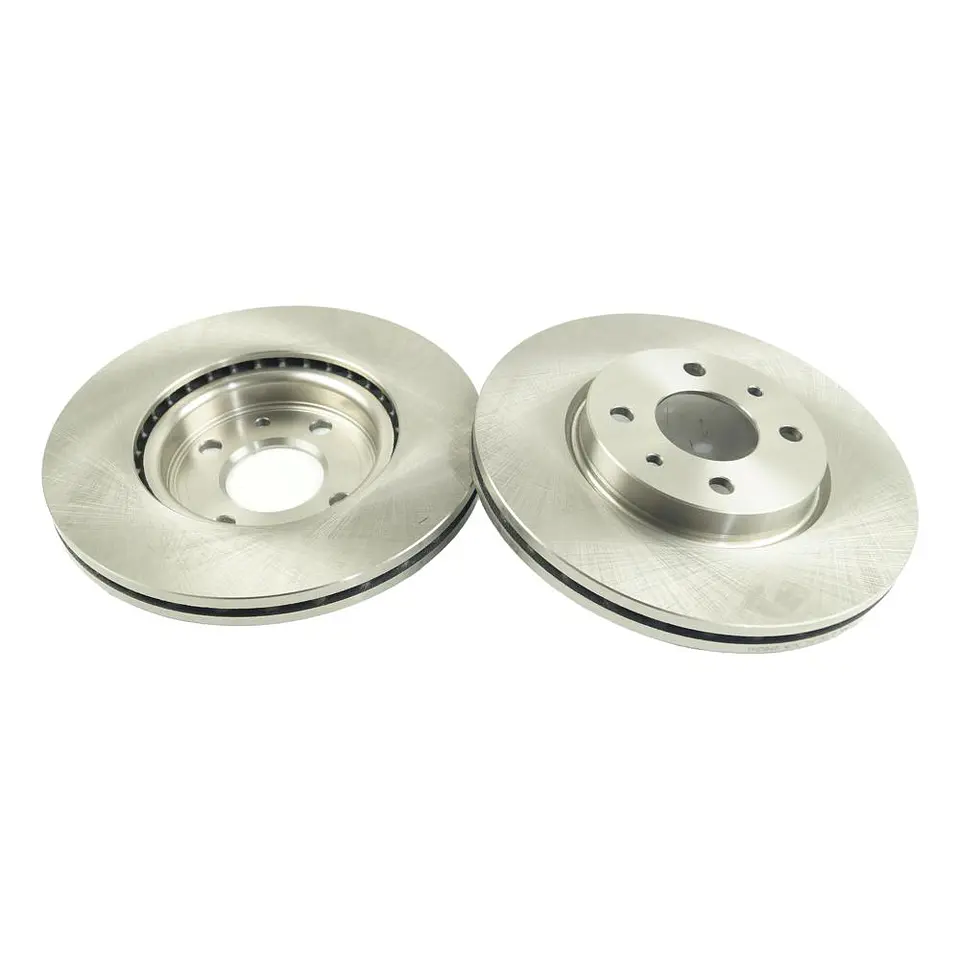 JUEGO 2 DISCOS FRENO VENTILADOS PARA CITROEN NEMO, BIPPER, BIPPER TEPEE Y FIAT FIORINO CITY 1