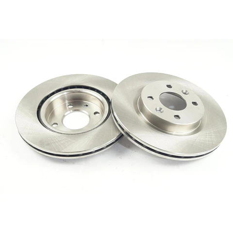 JUEGO 2 DISCOS FRENO DELANTEROS VENTILADOS RENAULT 19 ECLAIRE, CLIO I, II Y SPORT, KANGOO, LAGUNA, LAGUNA NEVADA, RT, RXE, RXT, MEGANE, SYMBOL 1.6 K4M Y K7M Y NISSAN PLATINA
