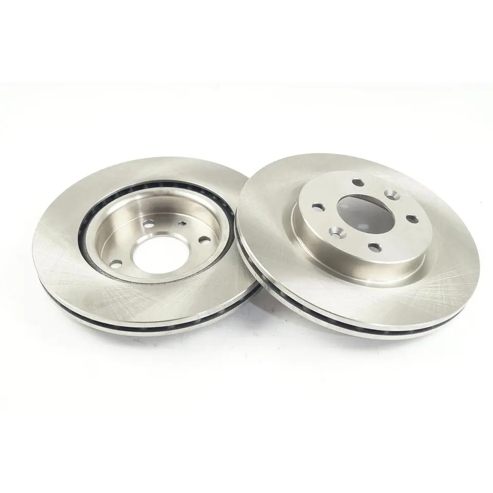 JUEGO 2 DISCOS FRENO DELANTEROS VENTILADOS RENAULT 19 ECLAIRE, CLIO I, II Y SPORT, KANGOO, LAGUNA, LAGUNA NEVADA, RT, RXE, RXT, MEGANE, SYMBOL 1.6 K4M Y K7M Y NISSAN PLATINA 1