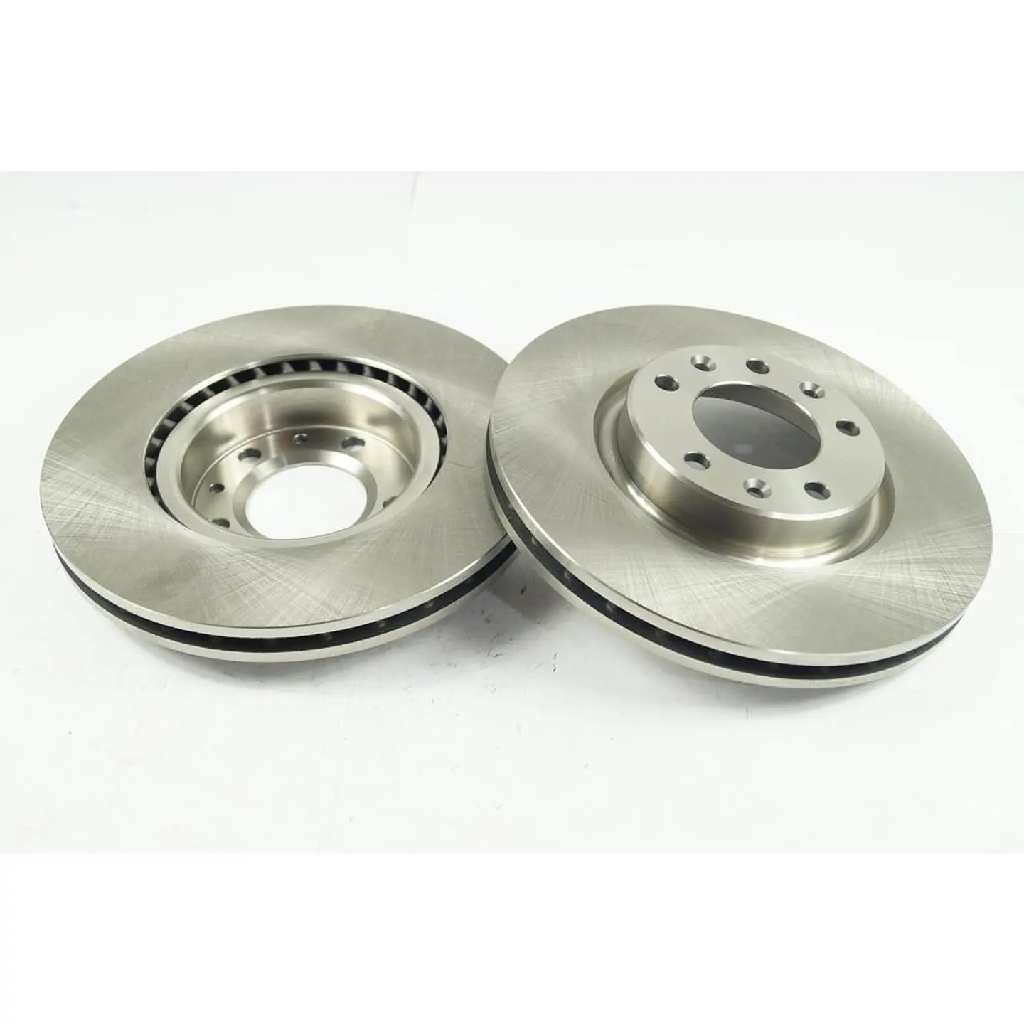 JUEGO 2 DISCOS FRENO DELANTEROS VENTILADOS PARA CITROEN C4 2012-, DS4 Y PEUGEOT 308 II 2015-2018 (T9) 1