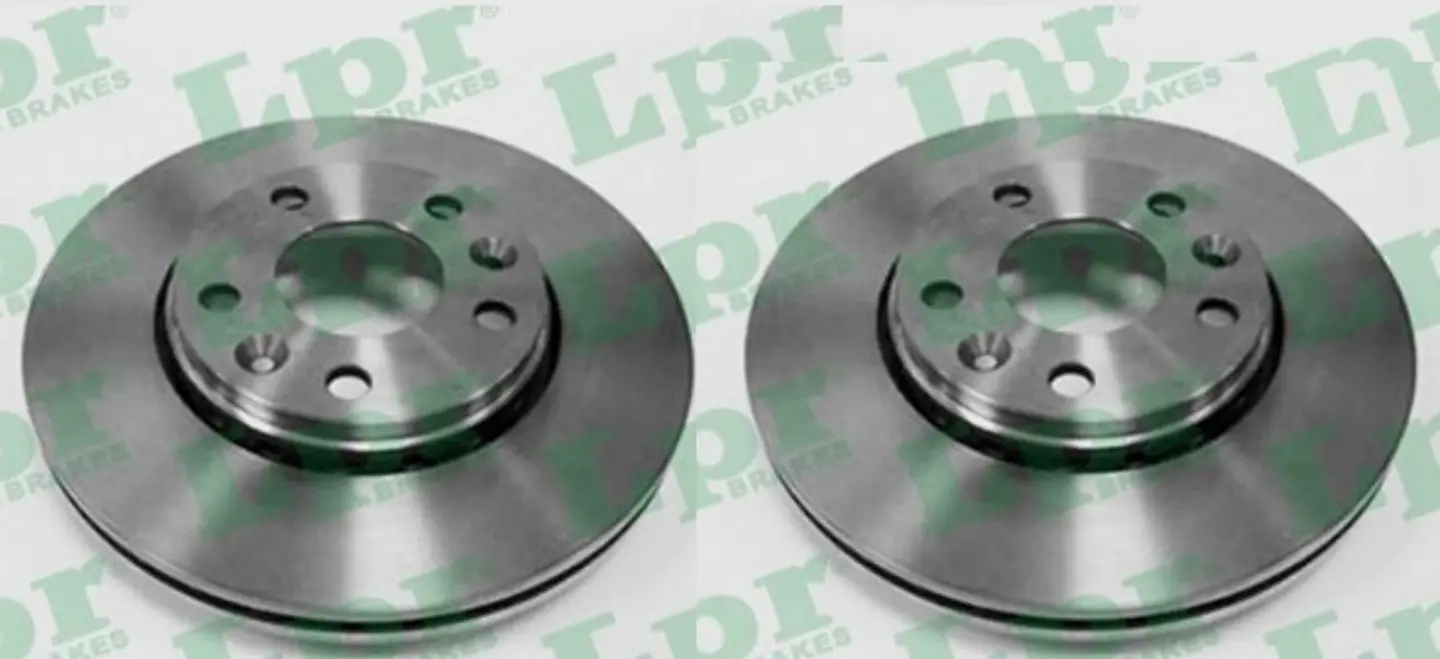 JUEGO 2 DISCOS FRENO DELANTEROS VENTILADOS PARA RENAULT 4X2 ARKANA, DUSTER, EXPRESS, FLUENCE, MEGANE III Y OROCH  1