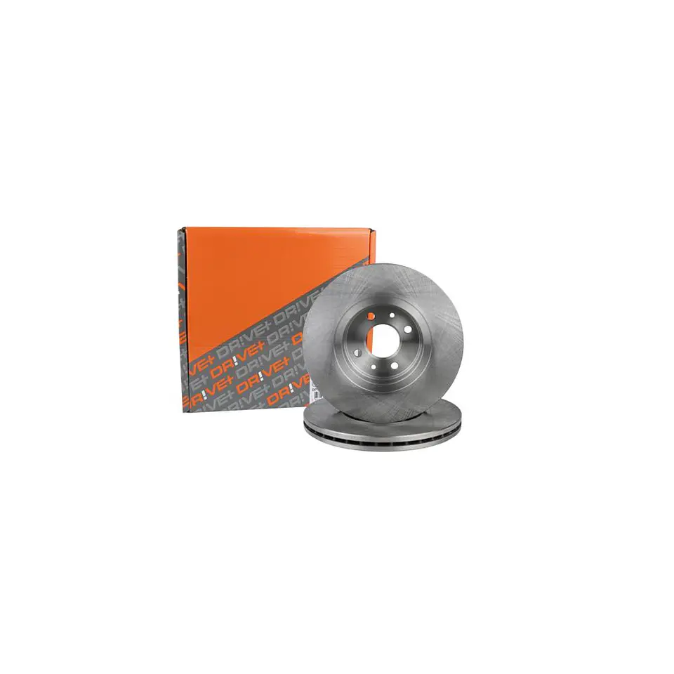 JUEGO 2 DISCOS FRENO DELANTEROS VENTILADOR PARA RENAULT MEGANE II, SCENIC II 8V Y 16V Y DOKKER K7M 1