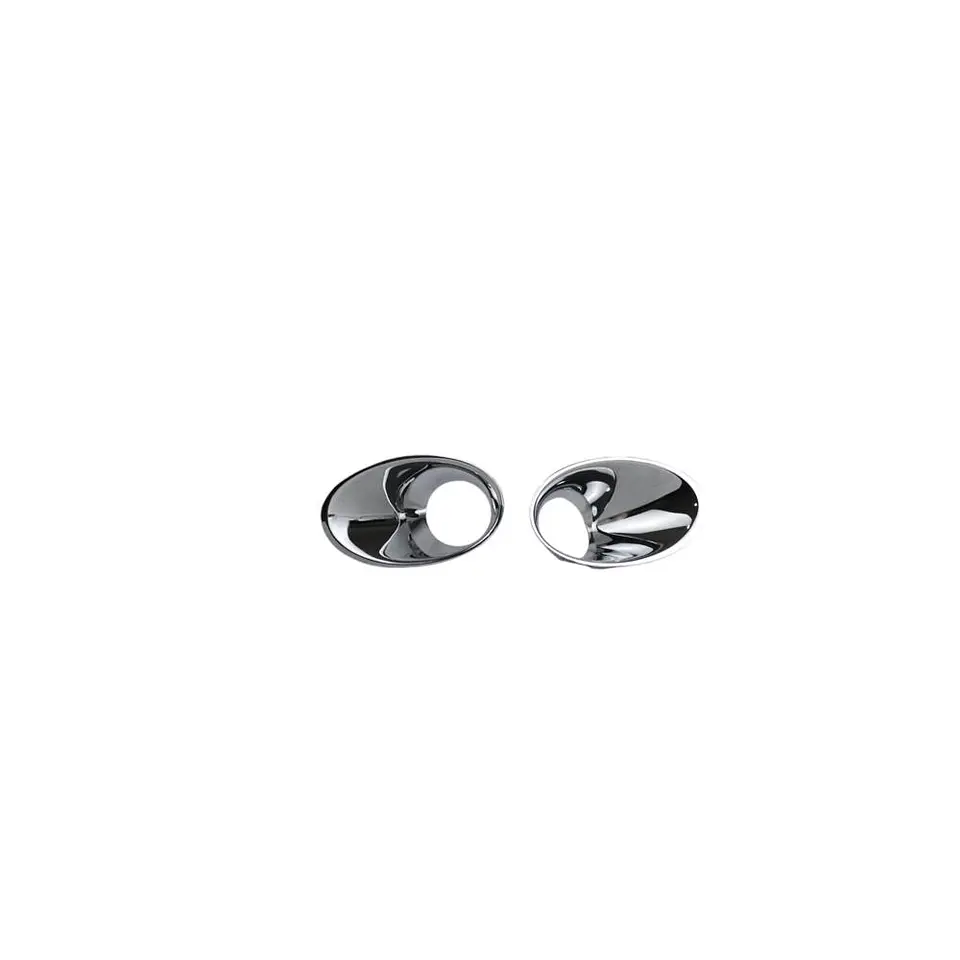 JUEGO BISEL NEBLINERO CROMADO DELANTERO RENAULT MEGANE III 2012-2015 1