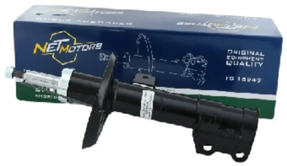 AMORTIGUADOR DELANTERO DERECHA GAS PARA PEUGEOT BIPPER (2012-2017), BIPPER (2011-2017), BIPPER (2013-2018) | CITROEN NEMO (2012-2023), NEMO (2010-2016) 1