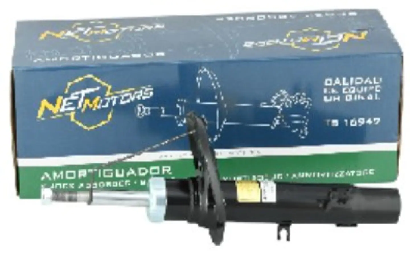 AMORTIGUADOR DELANTERO DERECHA GAS PARA PEUGEOT 208 (2020 en adelante), 208 (2013-2017) 1