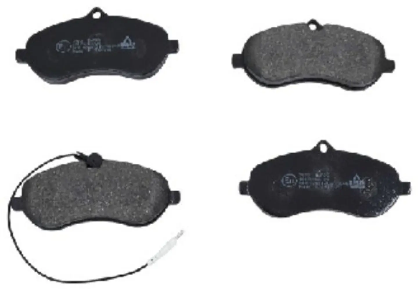 PASTILLAS FRENO DELANTERAS JUEGO SEMI-METALICAS PARA PEUGEOT EXPERT (hasta 2012), EXPERT (2008-2012), EXPERT (2013-2017) 1