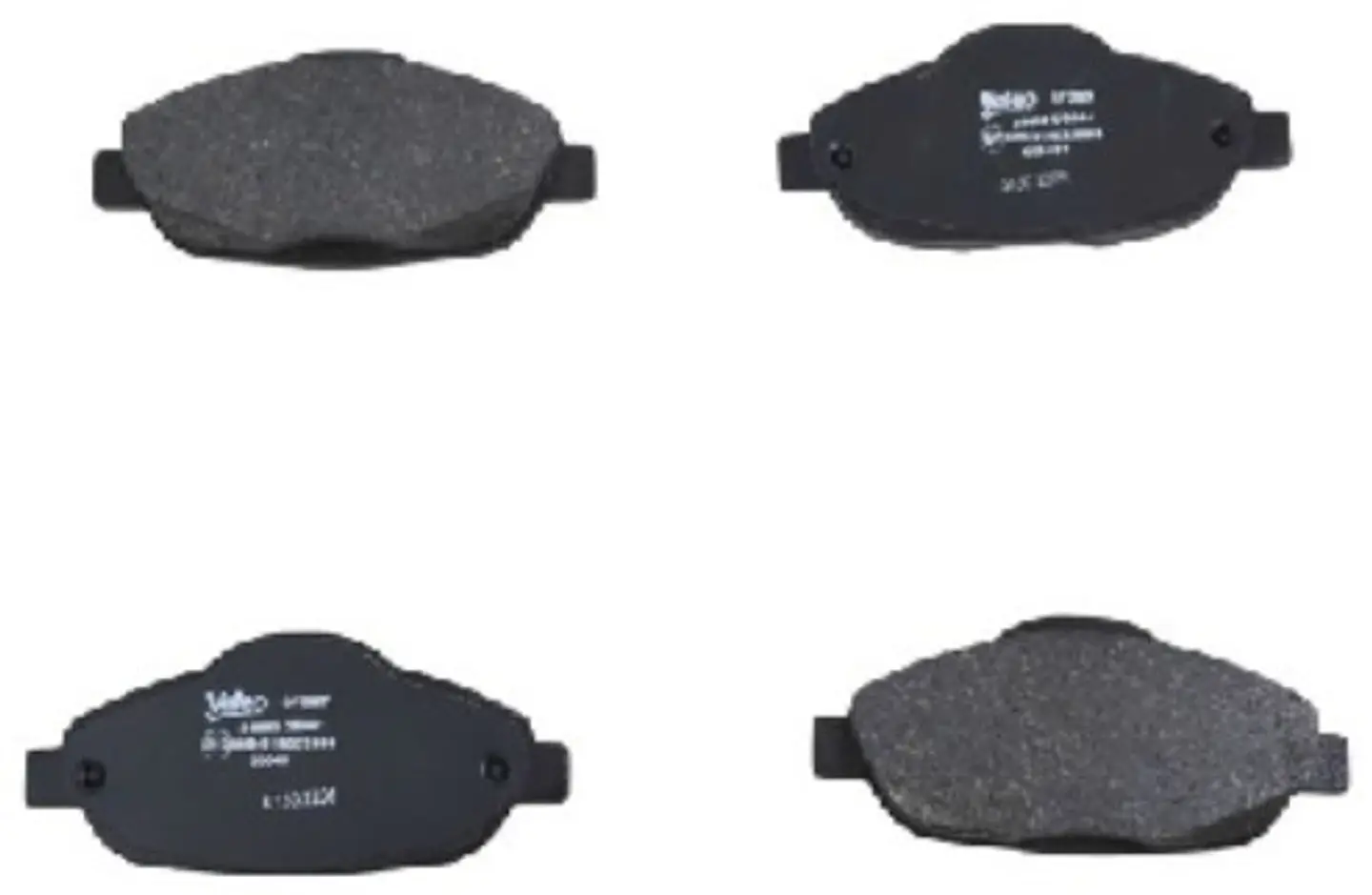 PASTILLAS FRENO DELANTERAS JUEGO SEMI-METALICAS PARA PEUGEOT 308 (hasta 2018), 308 HDI (2008-2014), 3008 (2018-2020) | CITROEN DS4 (2013-2023) 1