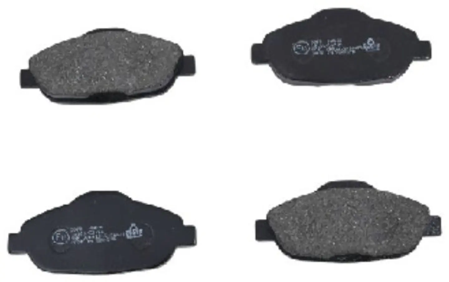 PASTILLAS FRENO DELANTERAS JUEGO SEMI-METALICAS PARA PEUGEOT 308 (hasta 2014), 308 (2008-2014), 308 (2014-2018) 1