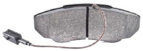 PASTILLAS FRENO DELANTERAS JUEGO SEMI-METALICAS PARA PEUGEOT BOXER (hasta 2007), BOXER (2003-2004), BOXER (2003-2007)