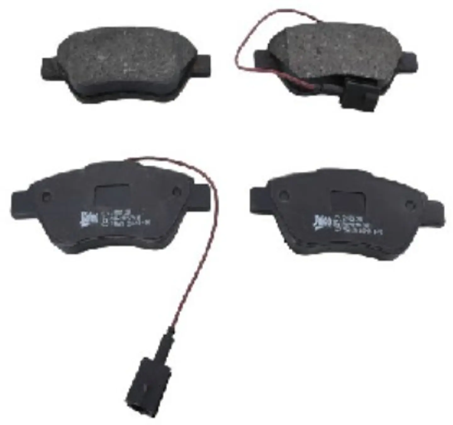 PASTILLAS FRENO DELANTERAS JUEGO SEMI-METALICAS PARA PEUGEOT BIPPER (hasta 2014), BIPPER (2008-2014), BIPPER (2012-2017), BIPPER (2011-2017), BIPPER (2013-2018) 1