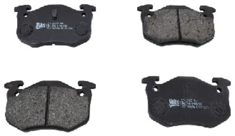 PASTILLAS FRENO TRASERAS JUEGO SEMI-METALICAS PARA PEUGEOT 306 XT (hasta 1999), 206 (2000-2004), 206 (2004-2007), 206 (1999-2003), 306 (1997-1999)