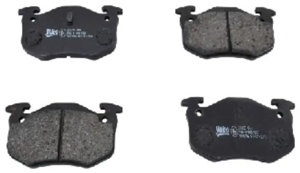 PASTILLAS FRENO TRASERAS JUEGO SEMI-METALICAS PARA PEUGEOT 306 XT (hasta 1999), 206 (2000-2004), 206 (2004-2007), 206 (1999-2003), 306 (1997-1999) 1
