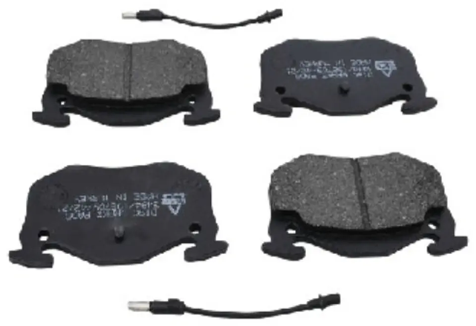 PASTILLAS FRENO TRASERAS JUEGO SEMI-METALICAS PARA PEUGEOT 306 XT (hasta 1999), 206 (2000-2004), 206 (2004-2007), 206 (1999-2003), 306 (1997-1999) 1