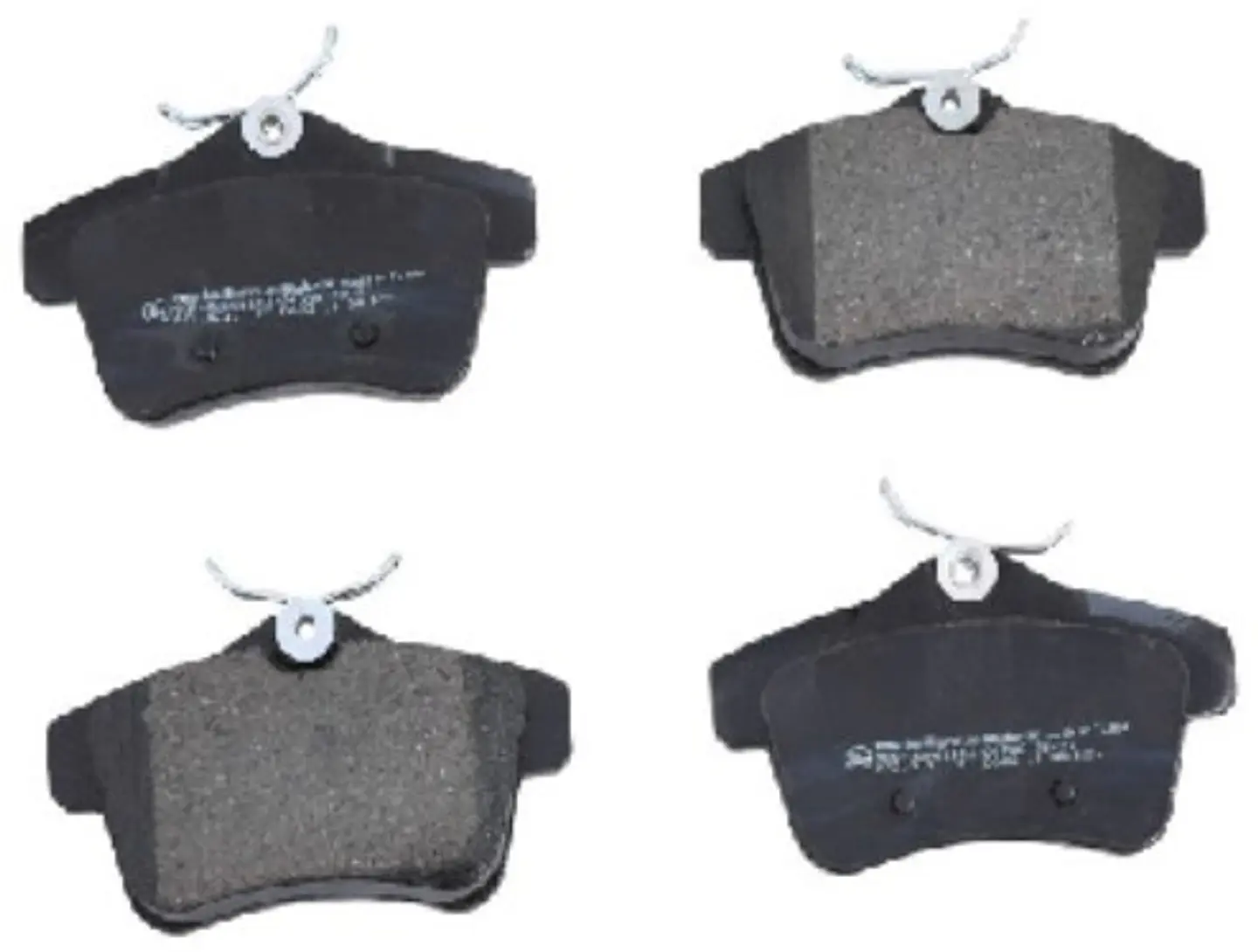 PASTILLAS FRENO TRASERAS JUEGO SEMI-METALICAS PARA PEUGEOT 3008 (hasta 2013), 5008 (2013-2014) | CITROEN DS4 (2013-2023), DS4 (2010-2018) 1